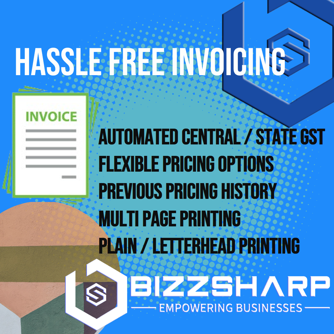 Hassle Free, Easy To Prepare Invoicing